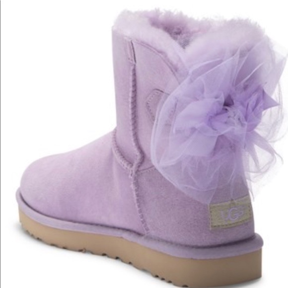 ugg mini bailey tulle bow